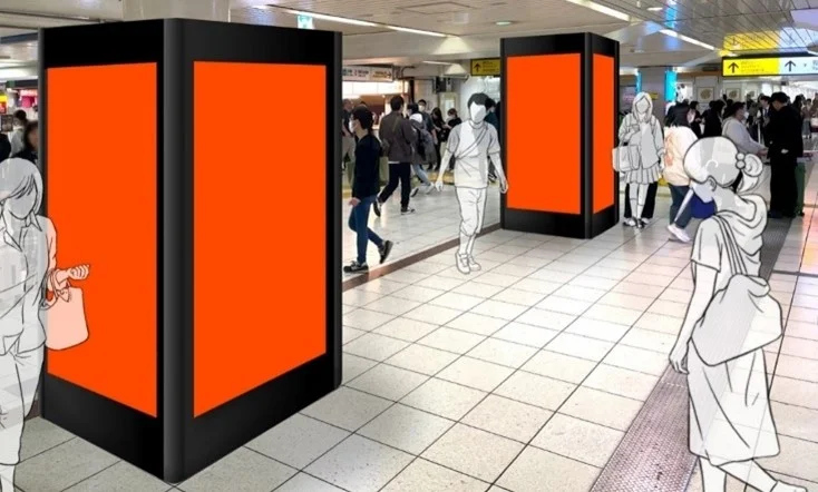 池袋中央通路ツインピラー