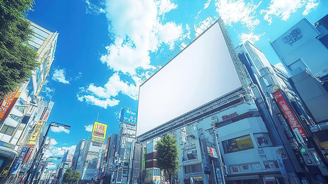 大型ビジョン広告とは？放映する効果と費用、放映する流れを詳しく紹介